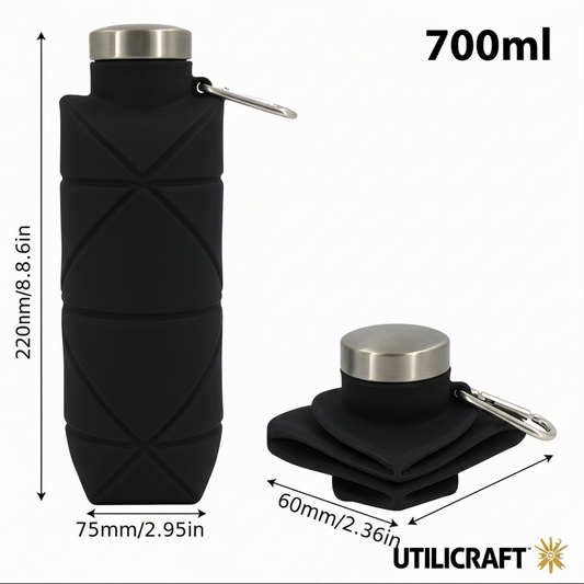 Black Bottle with Utilicraft Logo